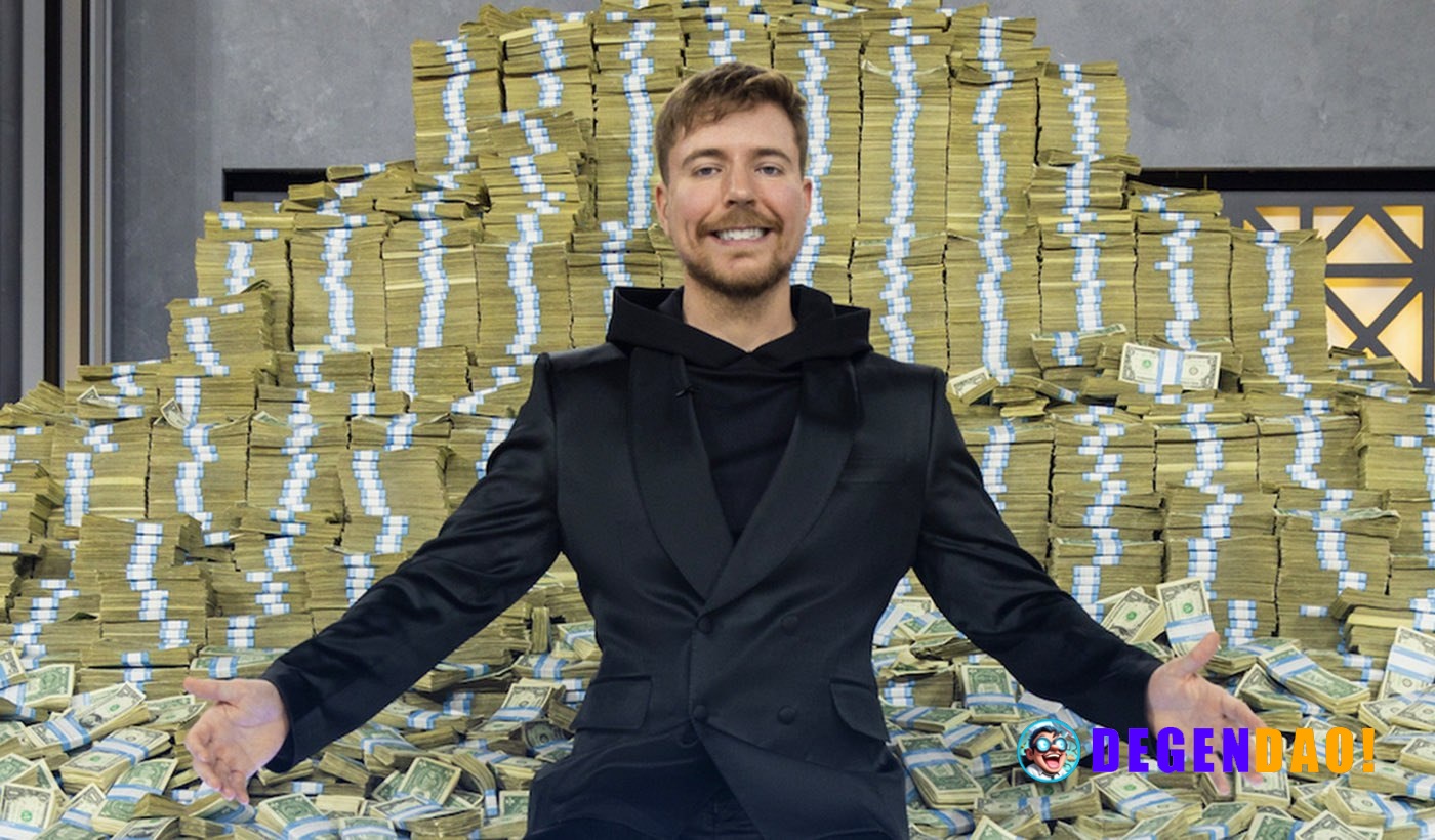 JUST IN: World's biggest YouTuber MrBeast acquires banking app 'Step.' _ 〽️ Crypto Pulse 👉 @degendaoinfo