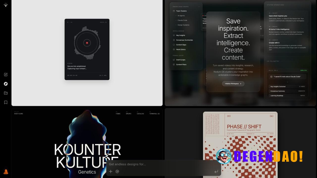 Variant: Endless Designs for Your Ideas > Variant is an AI design tool where you enter an idea and scroll through endles...