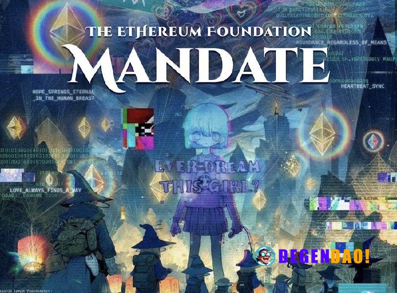 Ethereum Foundation Publishes the Ethereum Foundation Mandate “A document that serves as part constitution, part manifes...