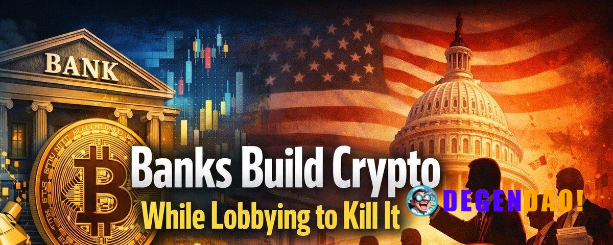 Banks Become Crypto’s Frenemies > “The big banks and brokerages are all building crypto and blockchain integrations, but...