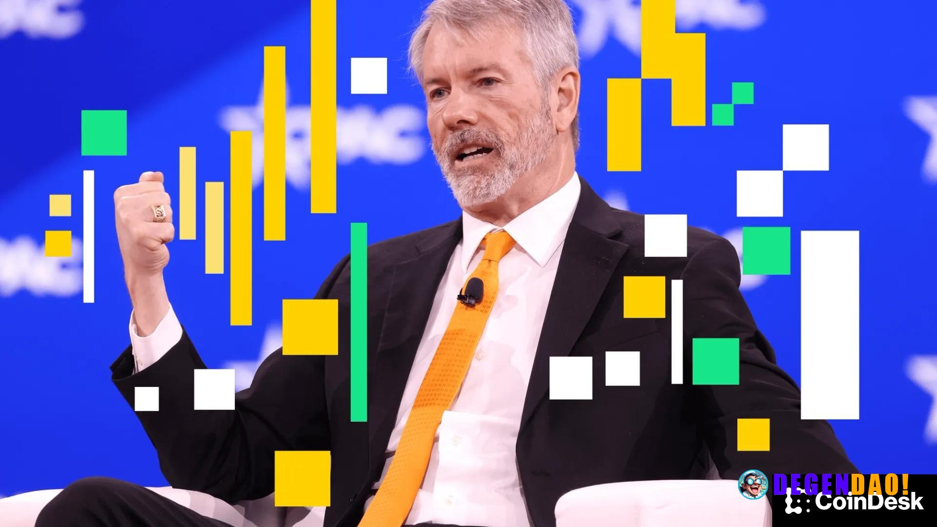 Michael Saylor's Strategy made another huge buy of bitcoin, adding $1.57 billion worth last week The company's stack now...