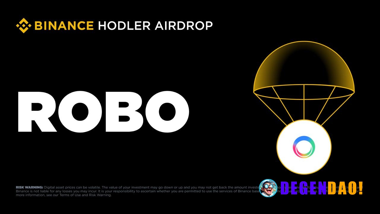 Introducing Fabric Protocol (ROBO) on Binance HODLer Airdrops! Earn ROBO With Retroactive BNB Simple Earn Subscriptions ...