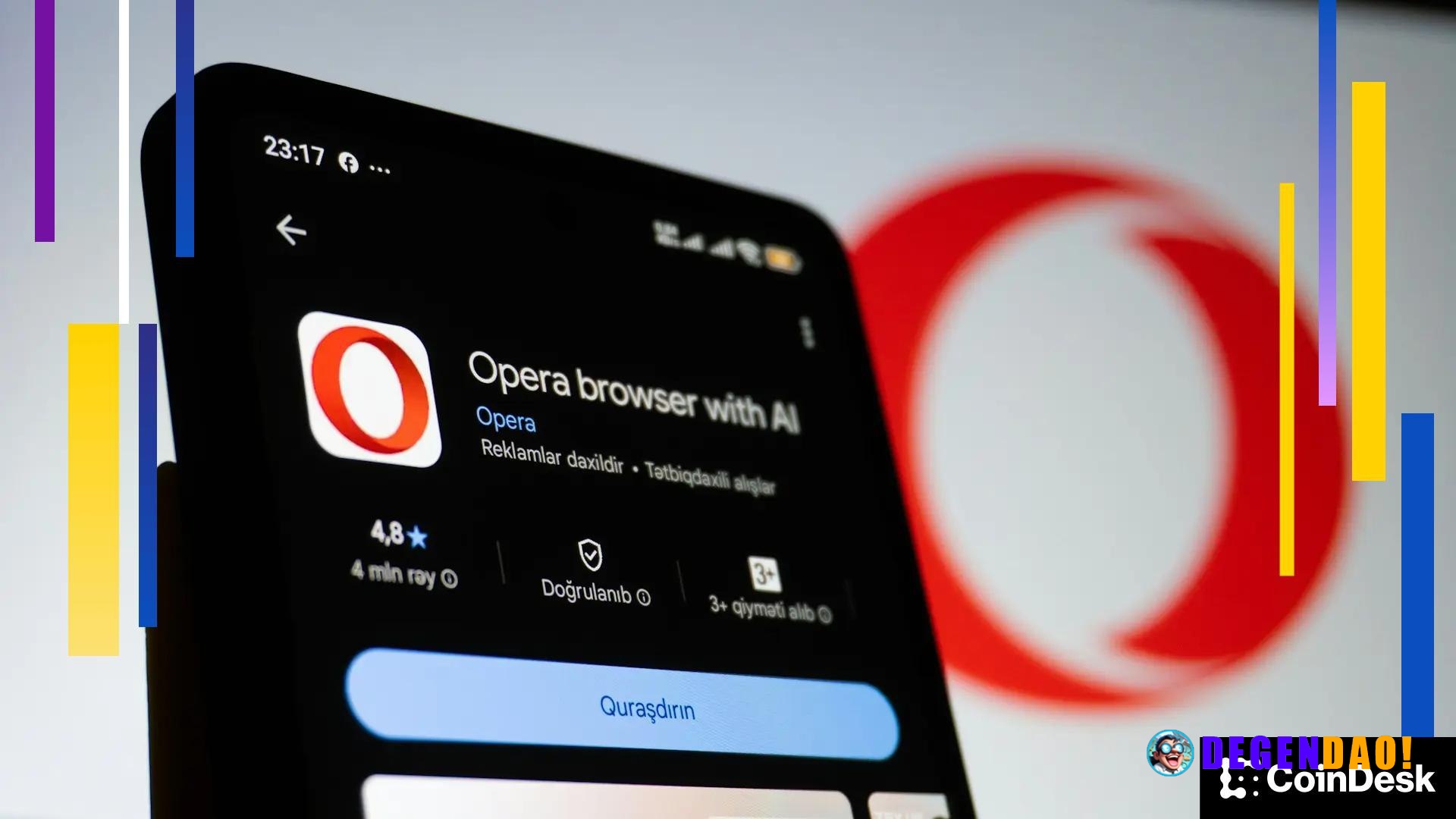 Browser maker Opera seeks 160 million CELO stake to become key network stakeholder The proposed allocation represents a ...