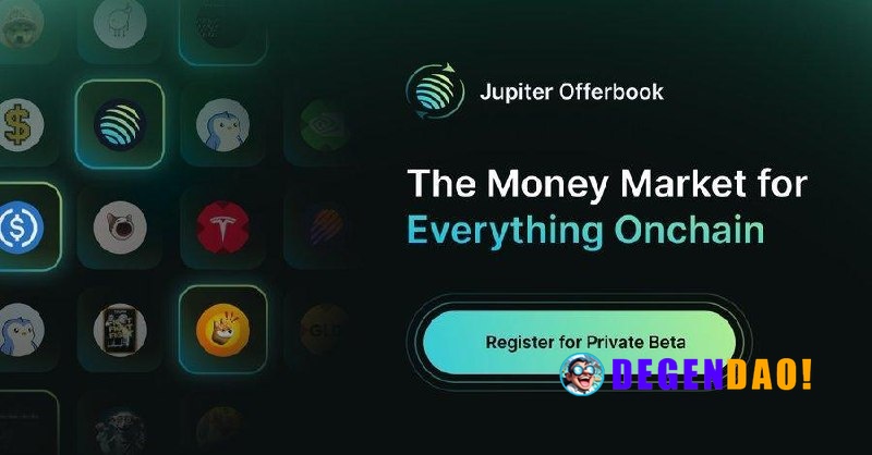 Jupiter Unveils Offerbook, a Permissionless Money Market Built for Lenders and Borrowers. > Now accepting registrations ...