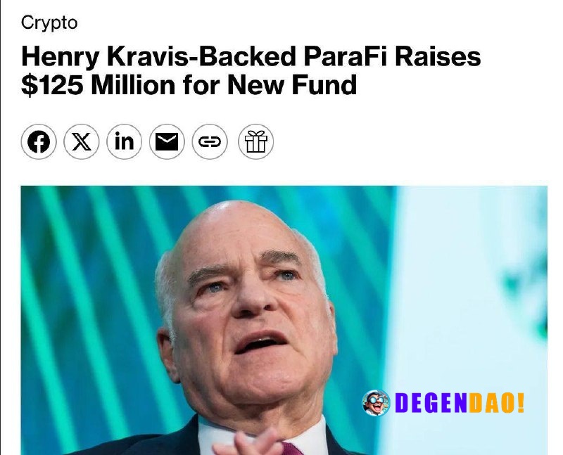 Digital Asset Manager ParaFi Raises $125 Million for New Venture Fund > ParaFi, a New York-based digital asset manager t...