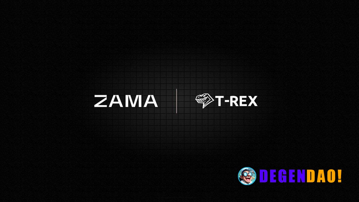 Zama and T-REX Network Launch FHE-Powered Privacy Layer for Tokenized Assets Targeting Wall Street Institutions > The fi...