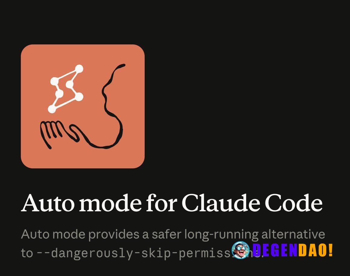 Claude Introduces Auto Mode in Claude Code > Auto Mode is a new permissions mode in Claude Code where Claude makes permi...