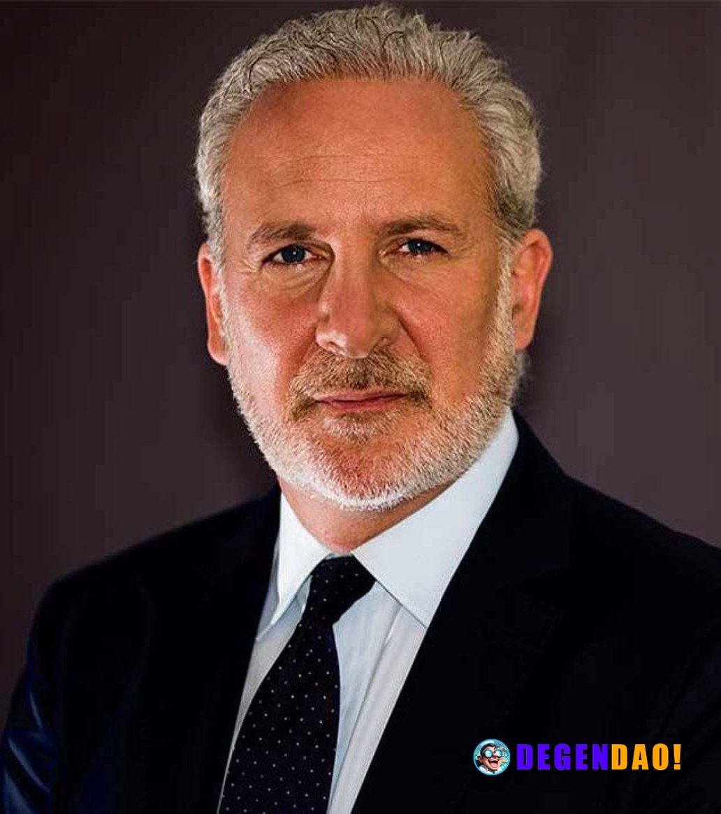 JUST IN: Peter Schiff says "we are headed for a full-blown financial crisis." _ 〽️ Crypto Pulse 👉 @degendaoinfo