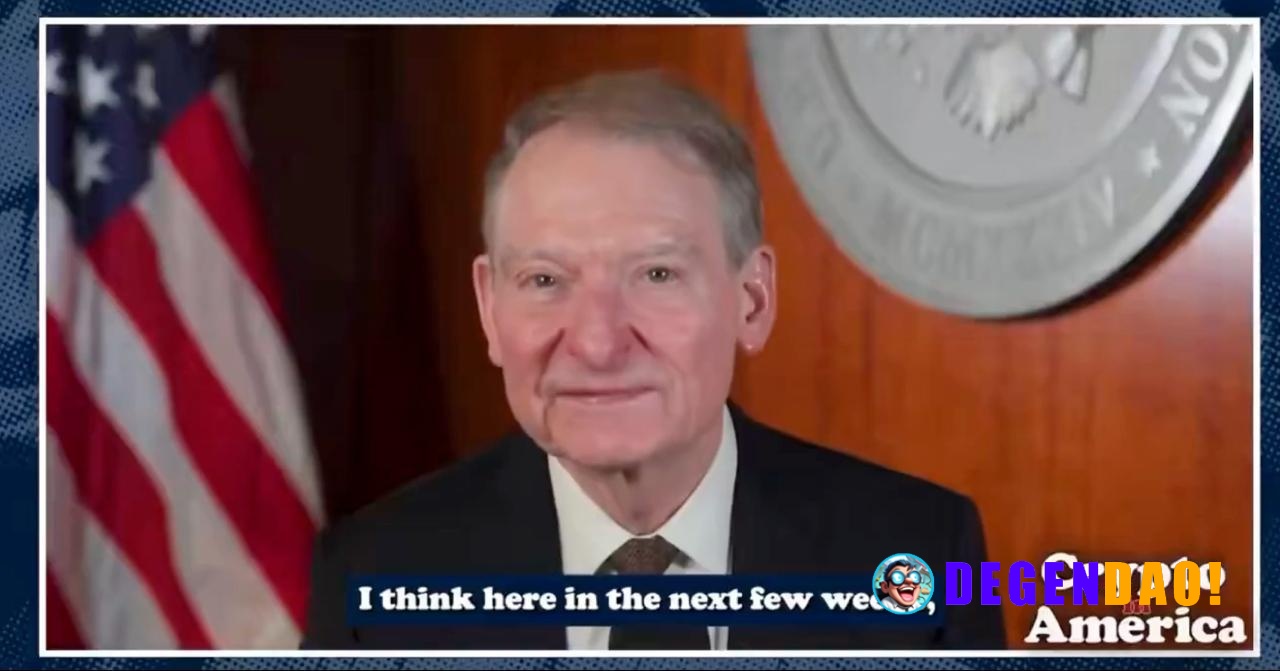 SEC Chair Paul Atkins Says the Long-Awaited Tokenization Innovation Exemption Could Arrive Within the Next Few Weeks Sou...