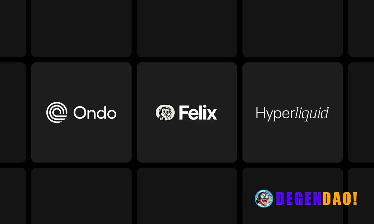 Hyperliquid Ecosystem Gains Access to 260+ Ondo Tokenized Stocks via Felix This marks the first time tokenized spot stoc...