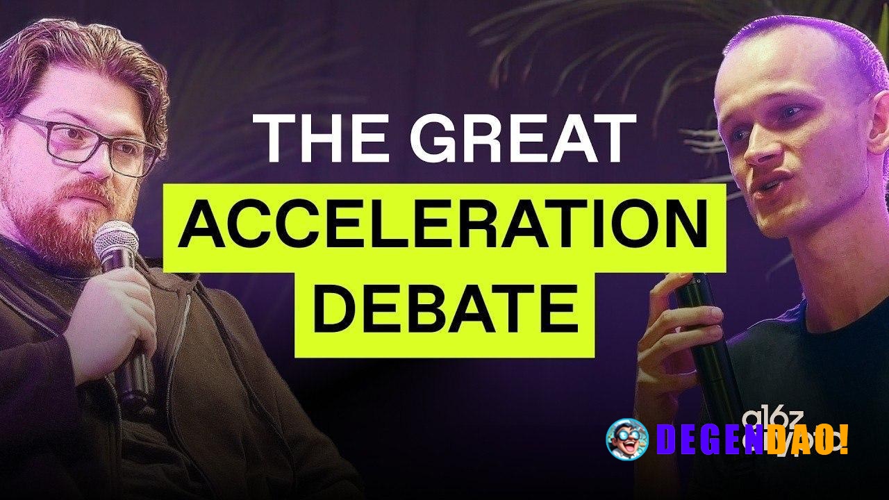 AI Acceleration Debate (E/acc vs D/acc): Vitalik vs Beff Jezos (Extropic founder & CEO) > e/acc (effective accelerationi...