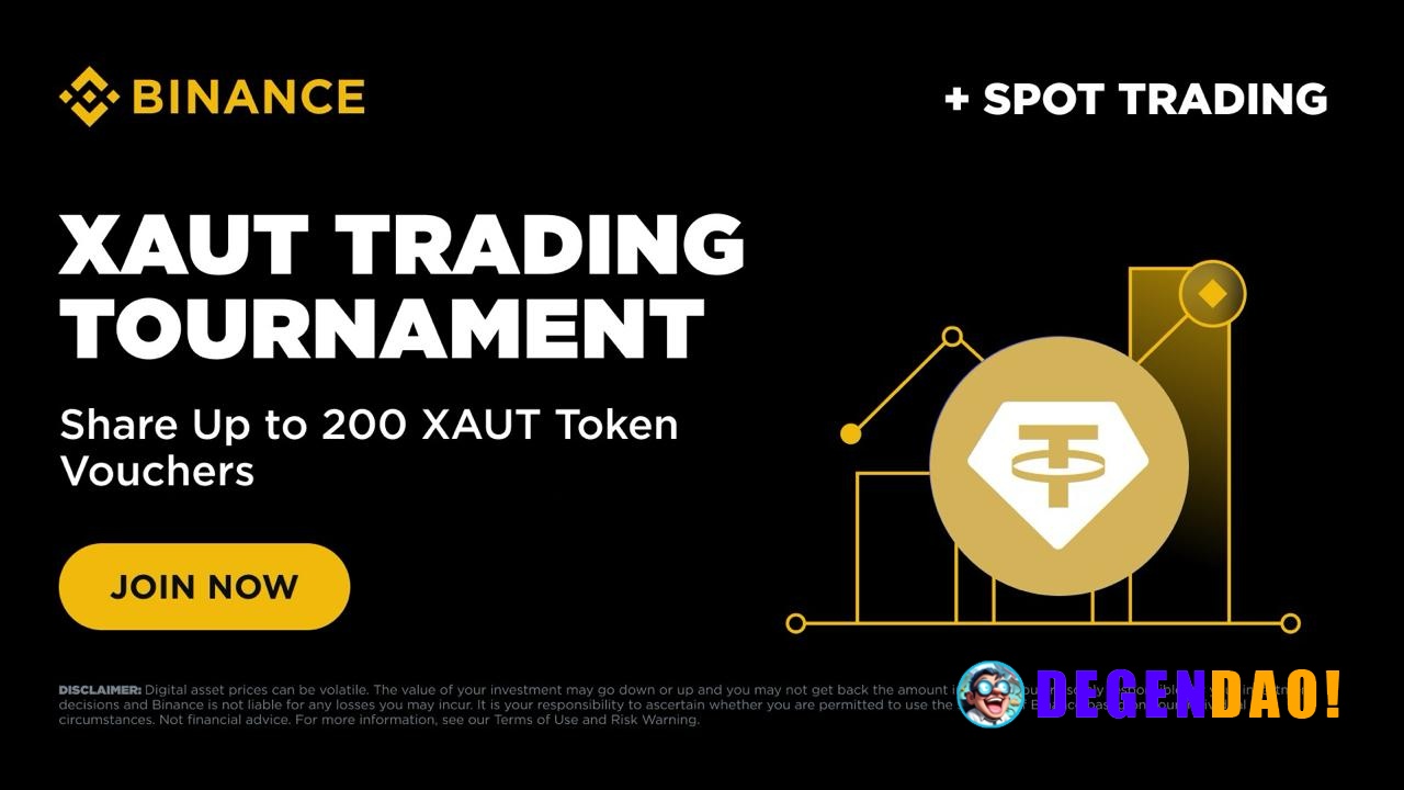 XAUT Trading Tournament: Trade to Share Up to 200 XAUT Token Vouchers Binance is thrilled to launch a Tether Gold (XAUT)...