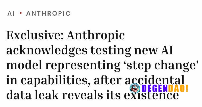 Anthropic Confirms Testing "Claude Mythos”, a New AI Model More Capable Than Any It Has Released Previously > Anthropic ...