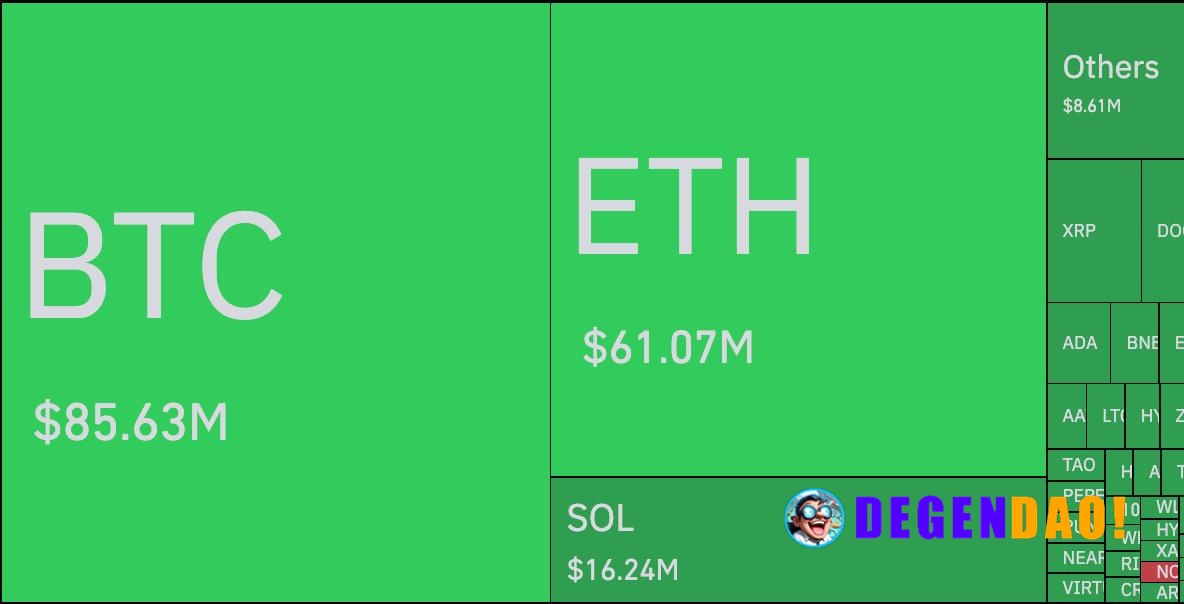 🚨 JUST IN: Over $195M liquidated in the past hour as Bitcoin fell below $65K. _ 〽️ Crypto Pulse 👉 @degendaoinfo