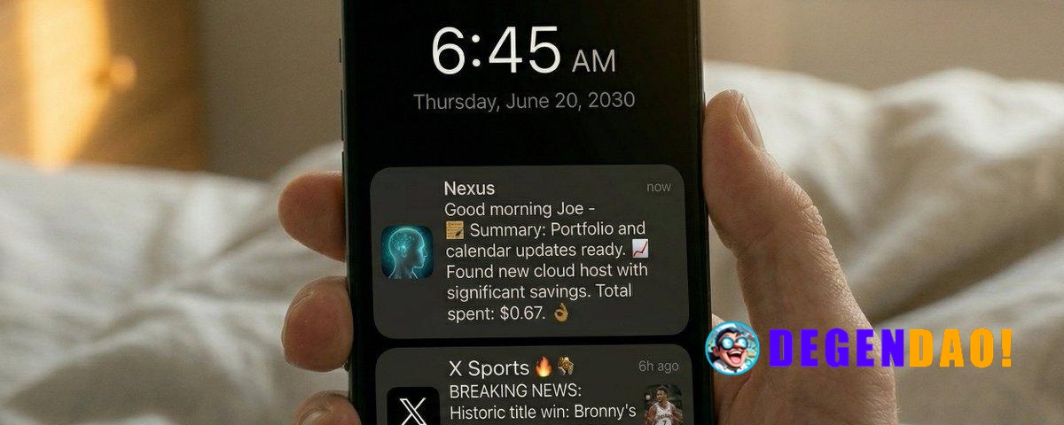 Machine Economy 2030: What Will The New Internet Look Like - And Who Wins? > “By 2030, AI agents will be the primary way...