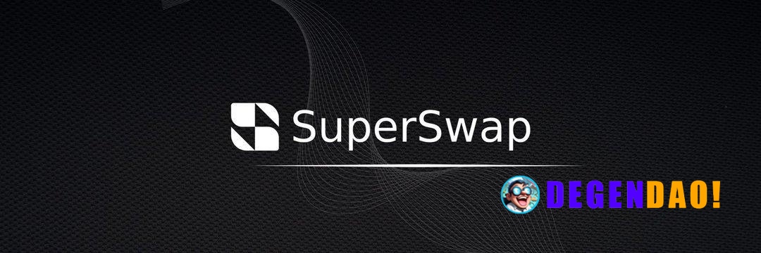 SuperSwap: The Gateway to Tokenized Markets Borderless. Permissionless. 24/7 access. > SuperSwap is building the trading...