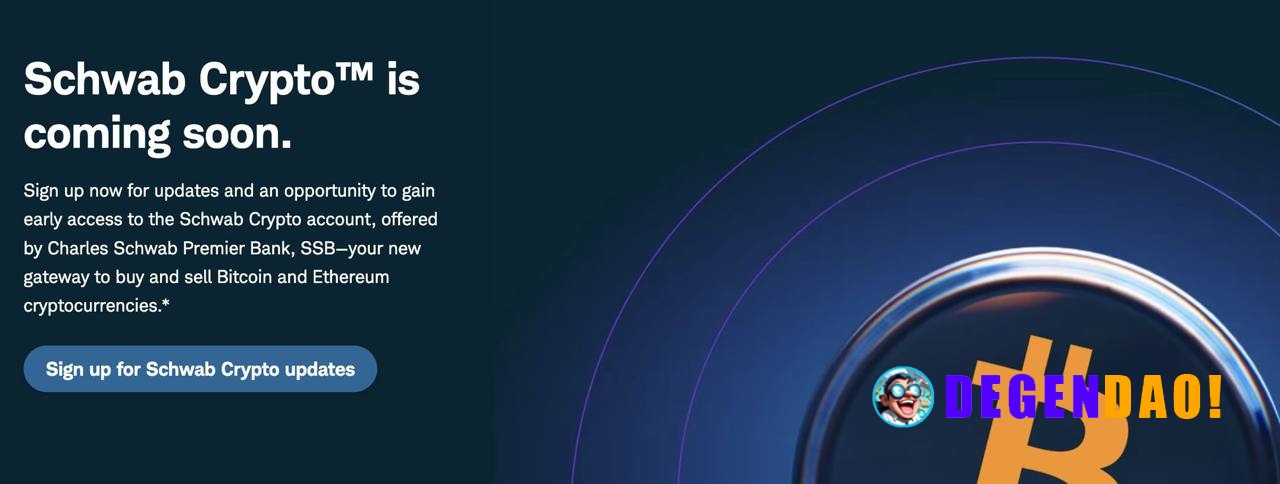 🔥 NEW: $12T Charles Schwab is launching Schwab Crypto, offering users a gateway to buy and sell Bitcoin and Ethereum. _ ...