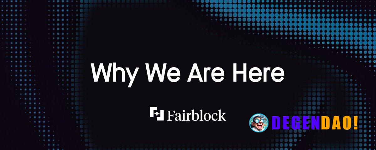 Reintroducing Fairblock: A Confidentiality Layer for Public Blockchains. > Fairblock keeps public chains usable by prote...