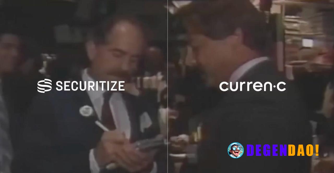 Securitize Partners with Currenc Group to Tokenize their Shares on Ethereum and Solana Source: https://x.com/Securitize/...