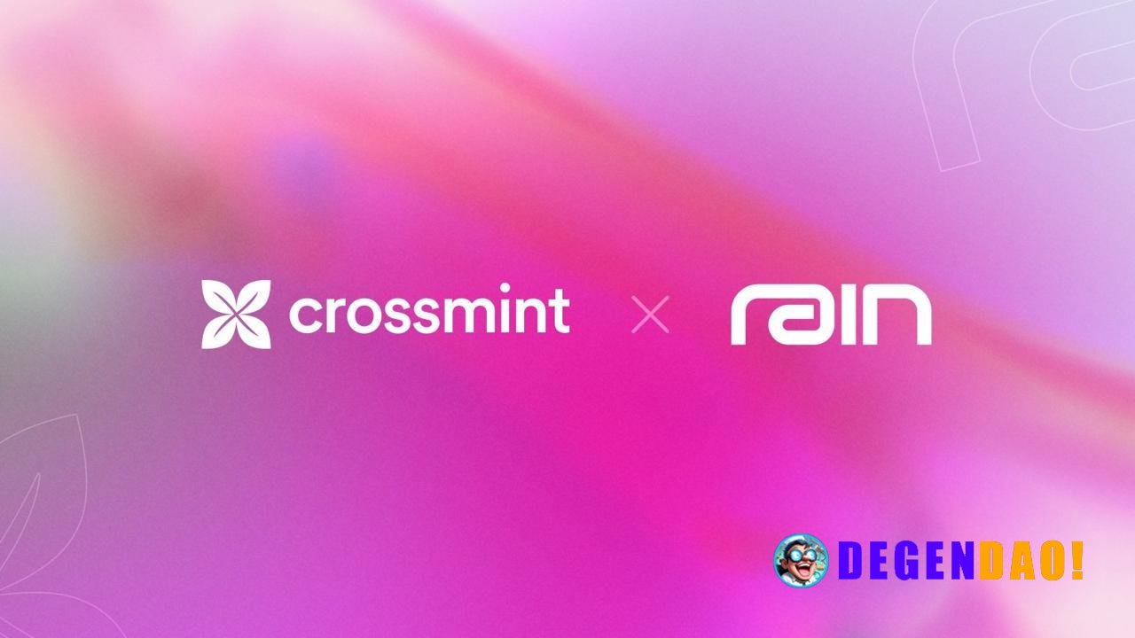 Crossmint Now Supports Stablecoin-Backed Credit Cards, Powered by Rain Source: https://x.com/crossmint/status/2042252745...