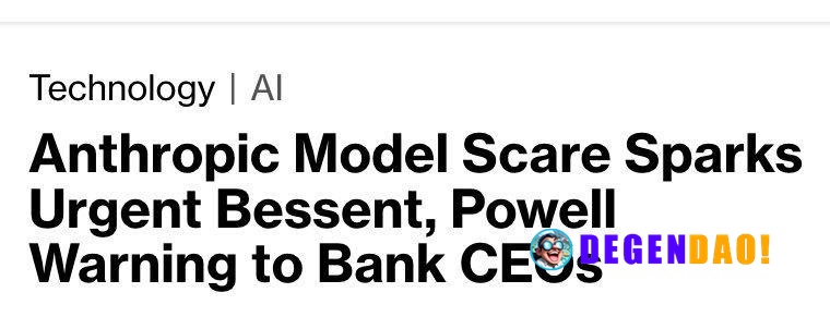 Anthropic Model Scare Sparks Urgent Bessent, Powell Warning to Bank CEOs > Treasury Secretary Scott Bessent and Federal ...