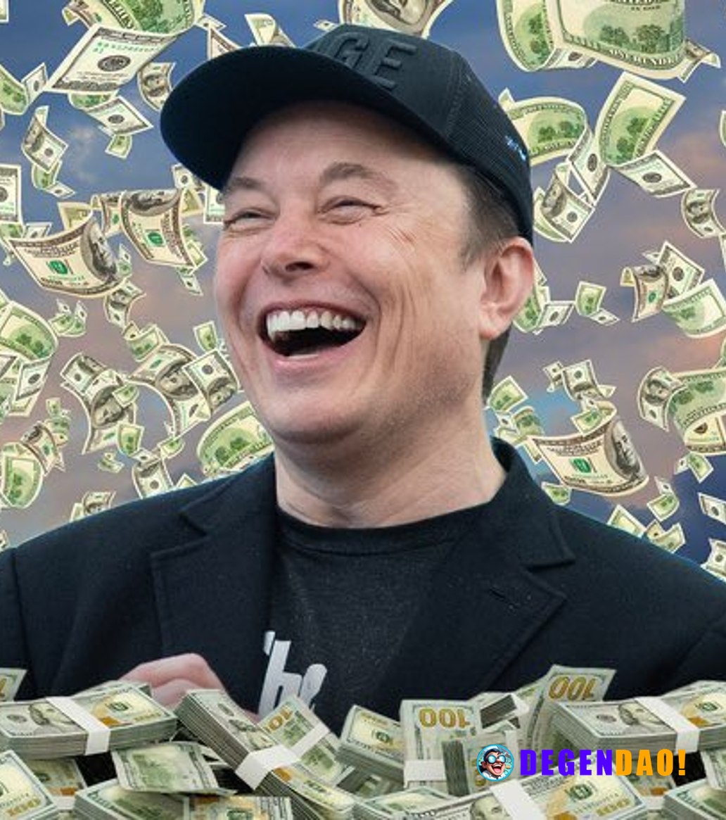JUST IN: 🇺🇸 Odds of Elon Musk becoming the world's first trillionaire this year rise to 77% _ 〽️ Crypto Pulse 👉 @degenda...