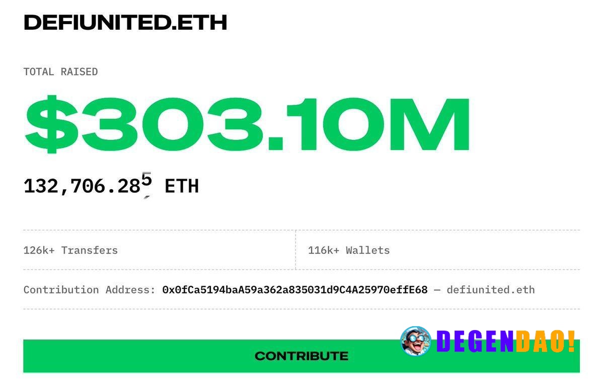 Aave’s DeFi United Relief Fund Hits ~$303M in Commitments Aiming to cover losses from the $292M Kelp exploit Source: htt...