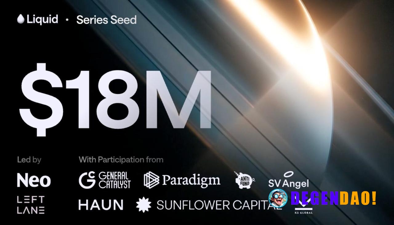 Paradigm-Backed Liquid Raises $18M Series Seed, Bringing Their Total Raised to Over $25M > Liquid is building the ultima...