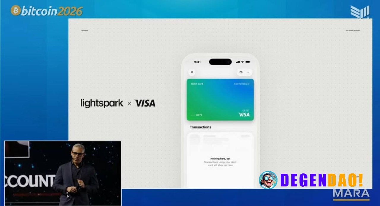 🔥 NEW: David Marcus announced that Lightspark has partnered with Visa, becoming a principal member of its network to exp...