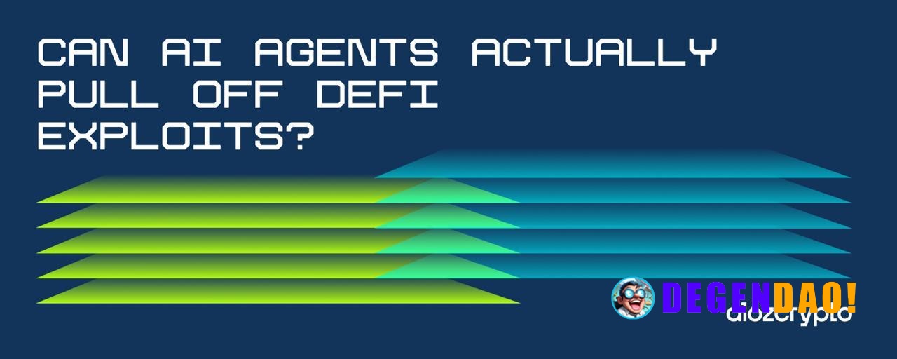 Can AI Agents Actually Pull Off DeFi Exploits? Can agents go beyond just finding vulnerabilities & actually produce work...