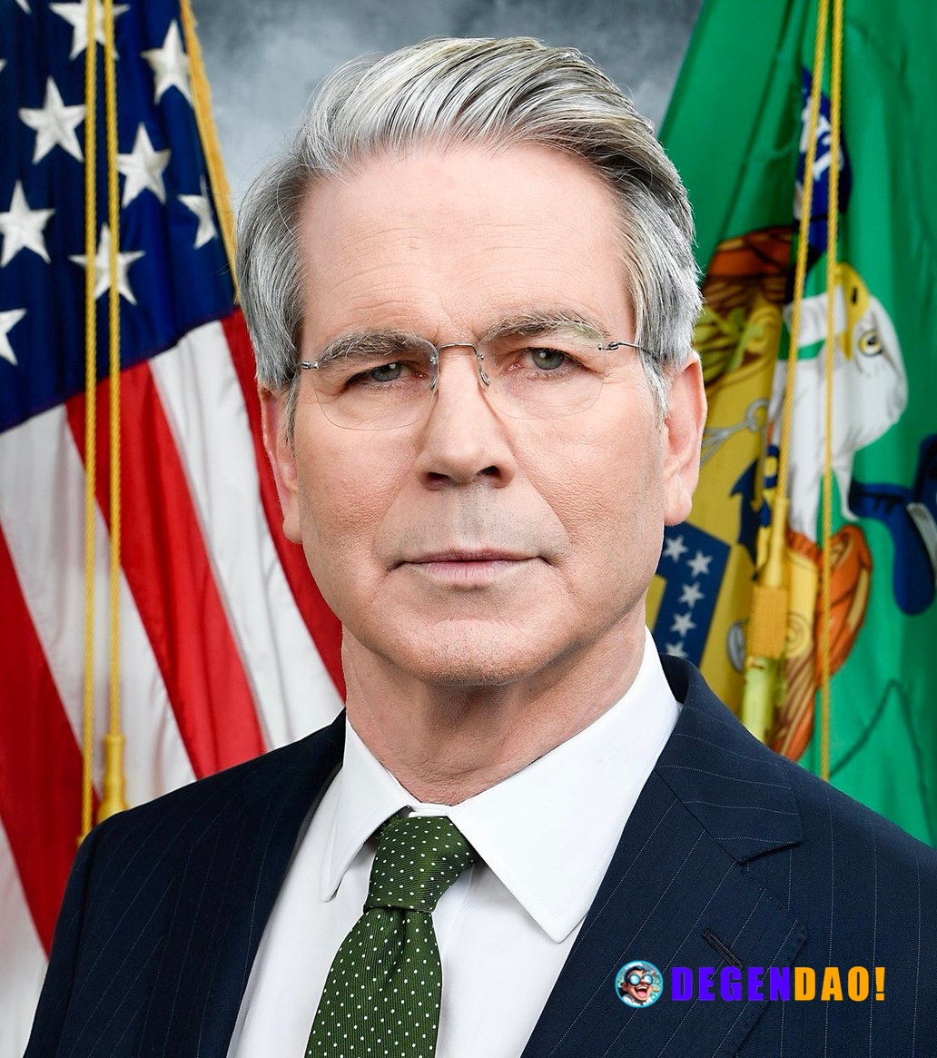 JUST IN: 🇺🇸🇮🇷 Treasury Secretary Bessent says the US is targeting Iran's "access to crypto." _ 〽️ Crypto Pulse 👉 @degend...