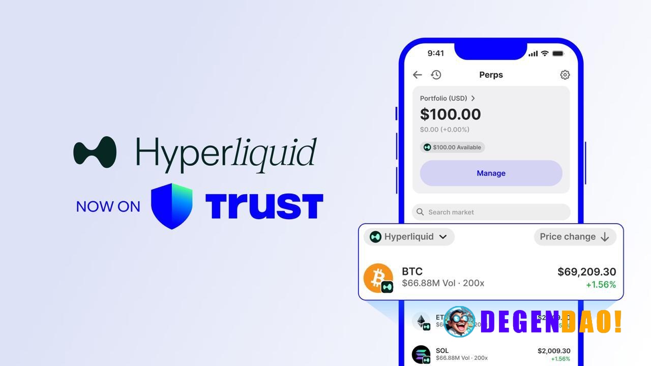 Hyperliquid is Now Live in Trust Wallet with 0% Markup on Fees for 3 Months > Trust Wallet now integrates Hyperliquid, g...