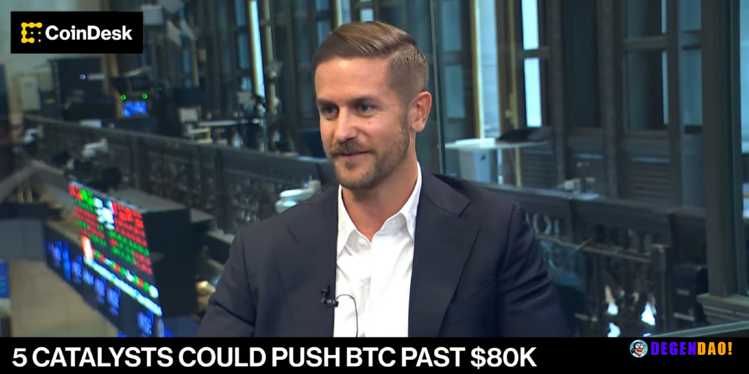 Bitcoin ETFs fuel institutional surge, 21Shares' CIO sees $100K possible by year-end Bitcoin’s growing ETF inflows and i...