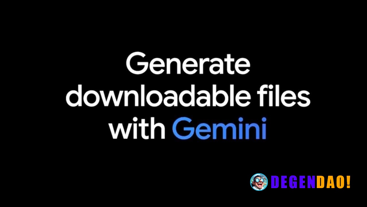 Gemini Now Lets You Generate Files From Chat > Generate PDFs, Microsoft Word and Google Docs, Excel and Google spreadshe...