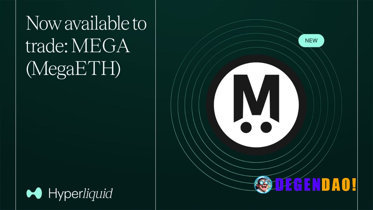 Hyperliquid Lists $MEGA For Futures Trade With Up to 3x Leverage Source: https://x.com/i/status/2049813219154518504 _ 〽️...