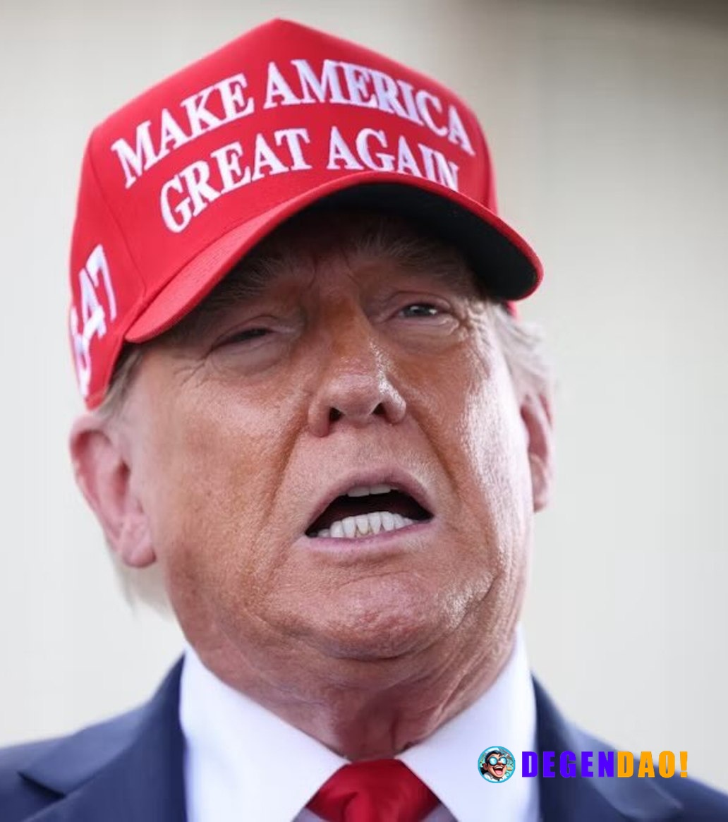 JUST IN: 🇺🇸 President Trump says he doesn't care if Jerome Powell remains as a Federal Reserve Governor. _ 〽️ Crypto Pul...