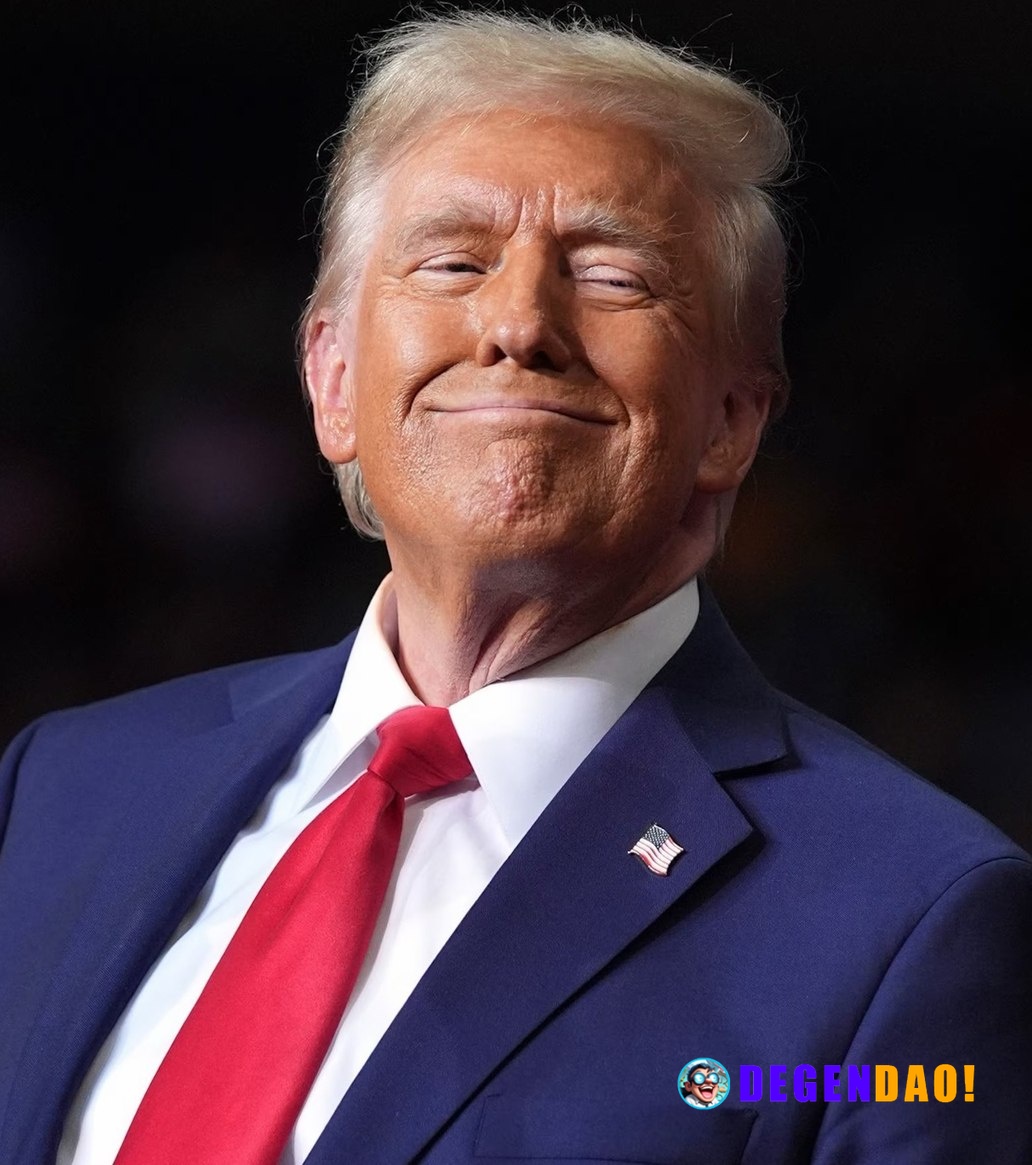 JUST IN: 🇺🇸 President Trump's net worth triples to $6.5 billion with the help of crypto after winning 2024 election. _ 〽...