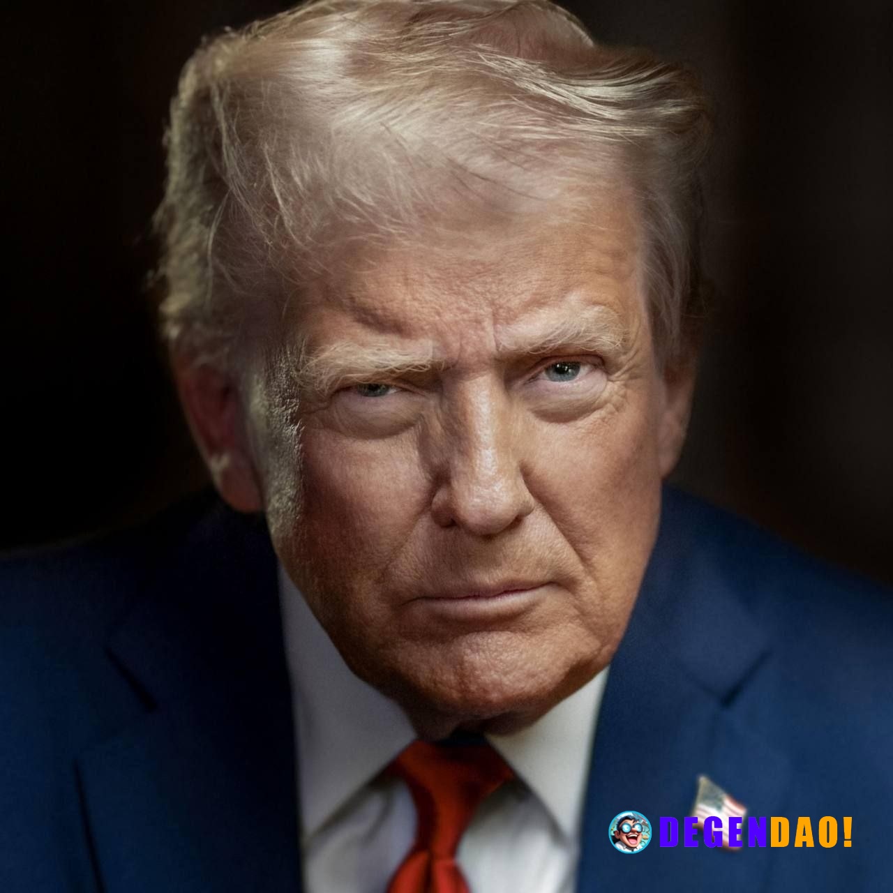 🇺🇸 INTERESTING: Crypto gains are almost 33% of Trump's net worth which is now up over 280% since taking office. _ 〽️ Cry...