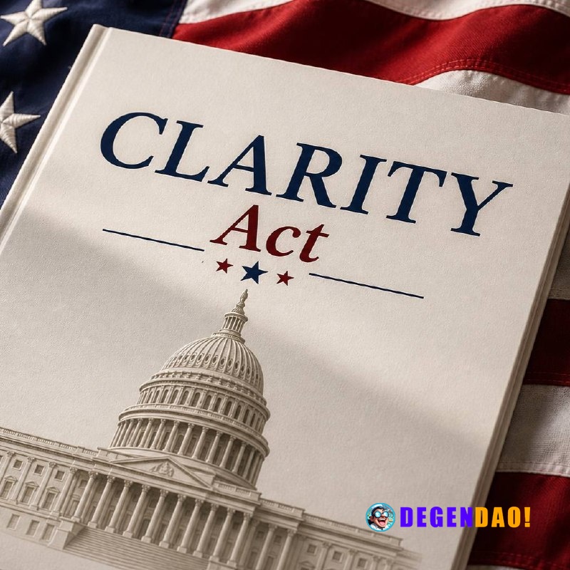 🇺🇸 UPDATE: A stablecoin yield compromise is helping move the CLARITY Act forward, allowing usage-based rewards while ban...