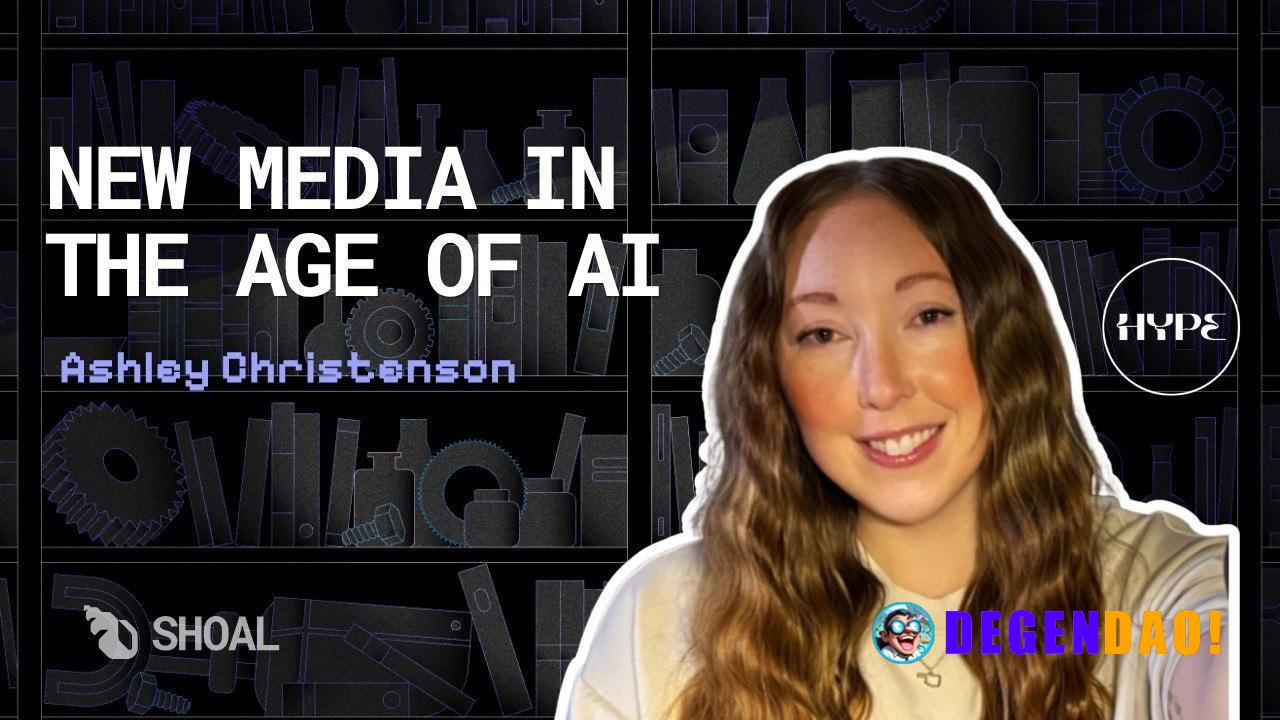 Shoal Signal Ep. 5 | New Media in the Age of AI: TBPN, OpenAI, and Media Defensibility Guest: Ashley Christenson, Live C...