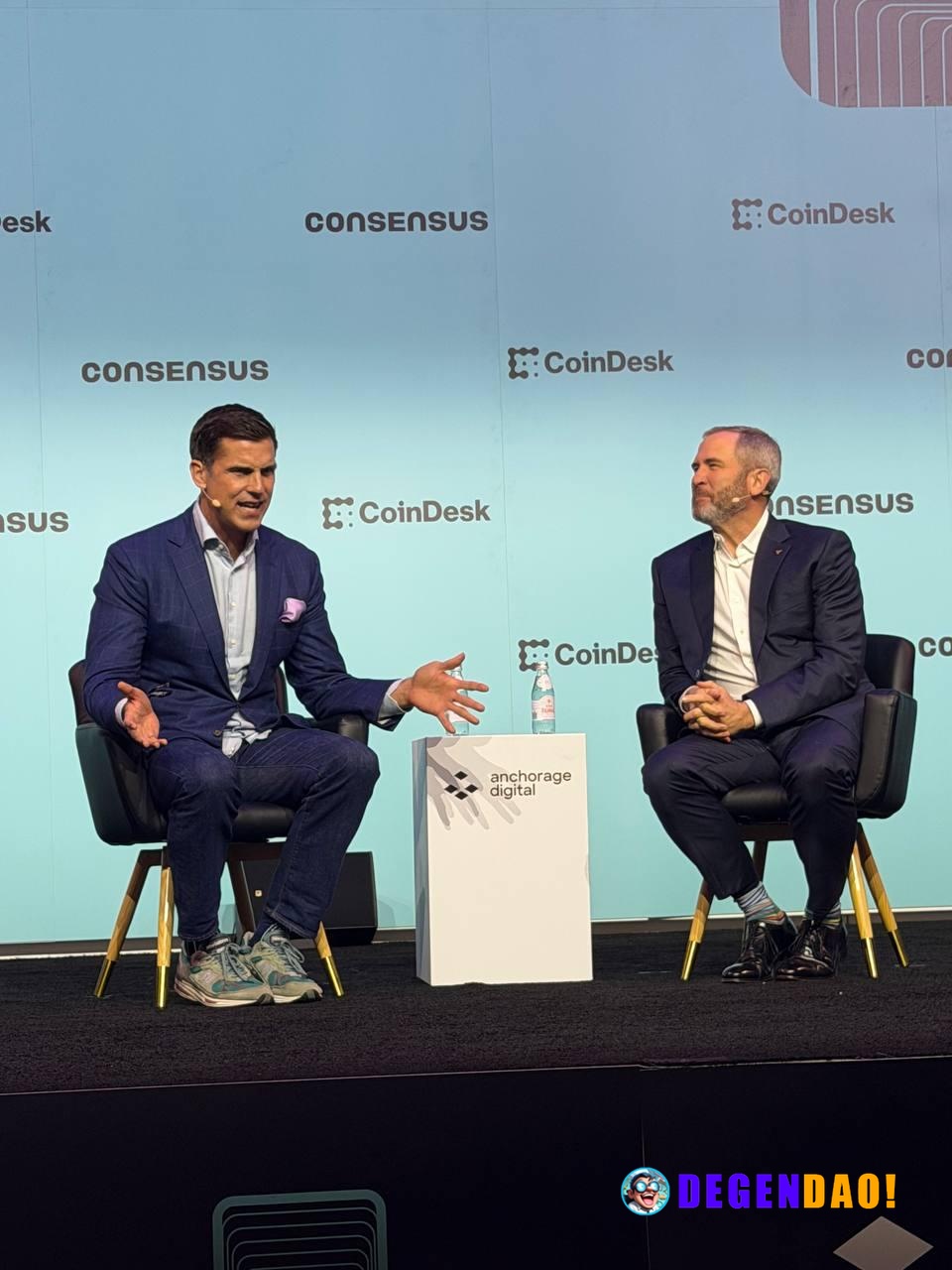 🔥 HUGE: Ripple processed ~$13T in payments last year, says Brad Garlinghouse. Adds there are no immediate plans for an I...