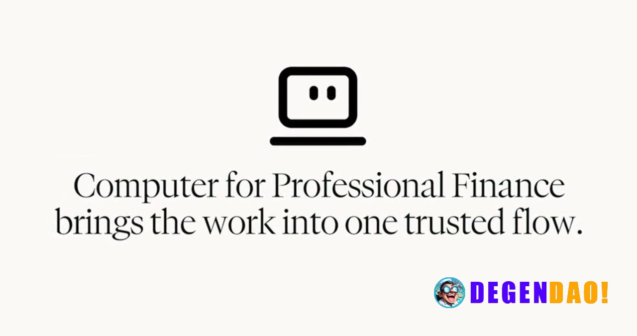 Perplexity Computer for Professional Finance > Finance teams can now bring licensed data from providers like Morningstar...