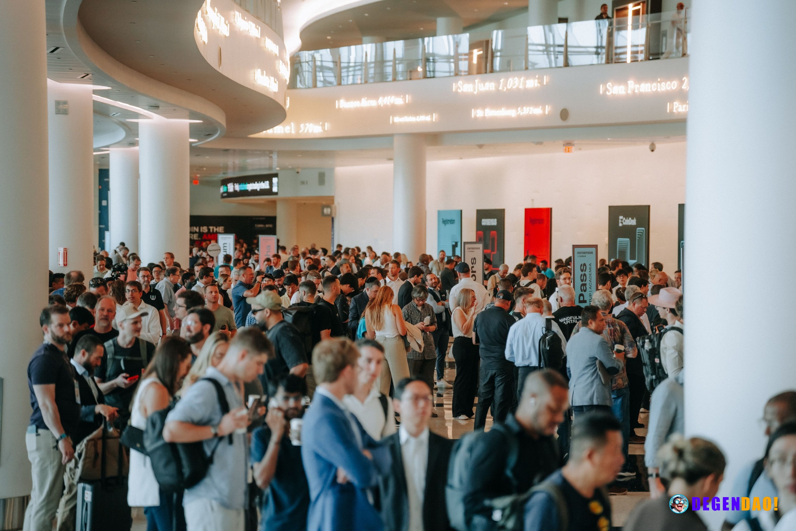 Consensus Miami Day 2: Real-time coverage and highlights from on the ground It's day two of Consensus Miami 2026 on Wedn...