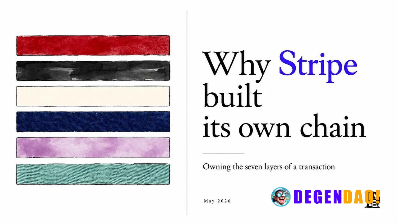 Decentralised Co: Why Stripe Built its Own Chain A look at how Tempo enables Stripe to be a vertically integrated proces...