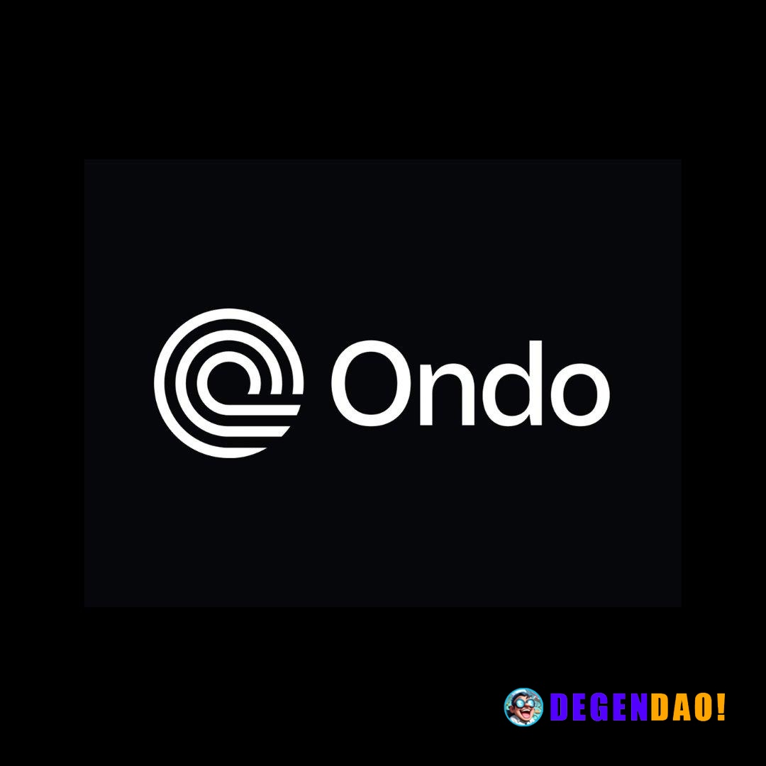 ⚡️ NEW: Ondo Finance CEO Ian De Bode says Ondo Perps, the first perpetuals platform built for real-world assets, will go...