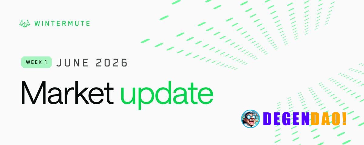 Wintermute: Market Update – 1 June 2026 > BTC slid to ~$72k and ETH below $2k, down 4%+ on the month while S&P notched i...