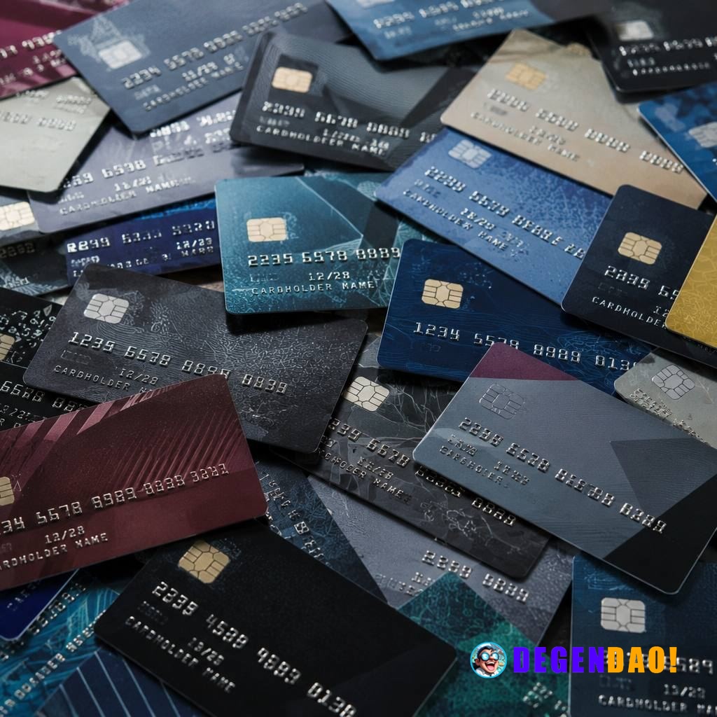 🚨 ALERT: A record 21.3% of U.S. credit card holders carried more than $10,000 in debt last year, as total credit card ba...