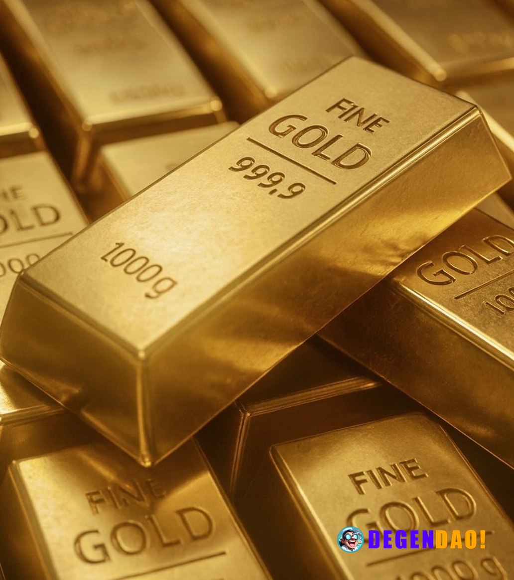 JUST IN: $1.1 trillion wiped out of Gold's market cap today. _ 〽️ Crypto Pulse 👉 @degendaoinfo