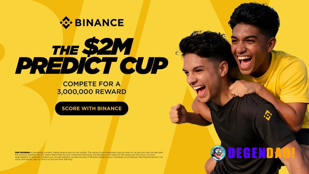 THE $2M PREDICT CUP: Join via Binance to Compete for the 2M USDT Prize Pool and Share 3,000,000 Predict Points Rewards B...