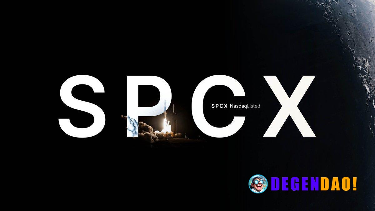 $SPCX is Now Officially Trading on Nasdaq Source: https://x.com/Nasdaq/status/2065460961427763579 _ 〽️ Crypto Pulse 👉 @d...